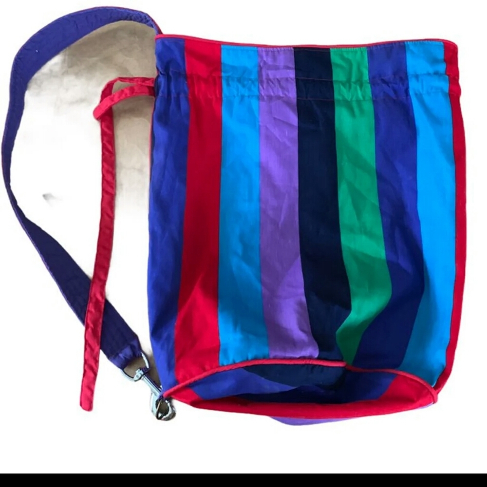 Rainbow women's sling purse/beach bag